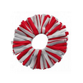 Spirit Pomchies Ponytail Holder - Perla Silver/Red